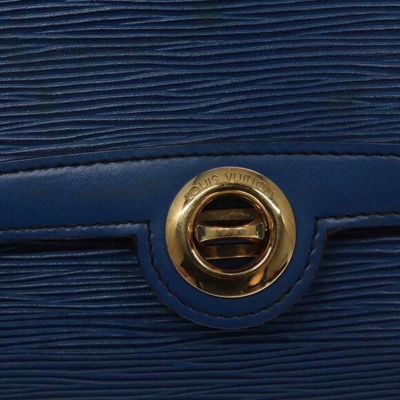 LOUIS VUITTON Epi Pochette Arche Shoulder Bag Blue - Picture 10 of 16